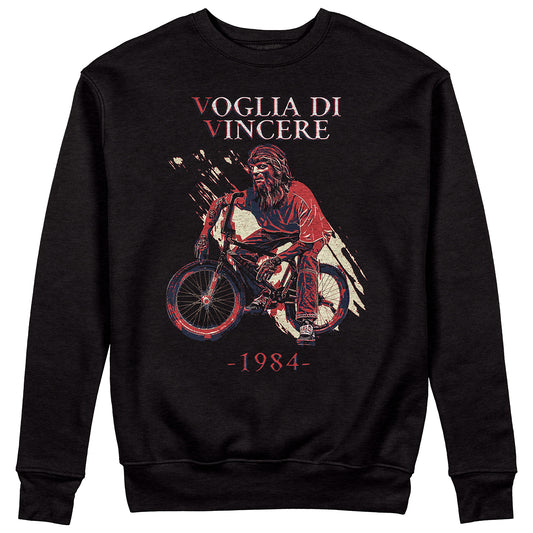 Felpa Girocollo TEEN WOLF - Voglia di Vincere- Film 1984 M.J.Fox #chooseurcolor