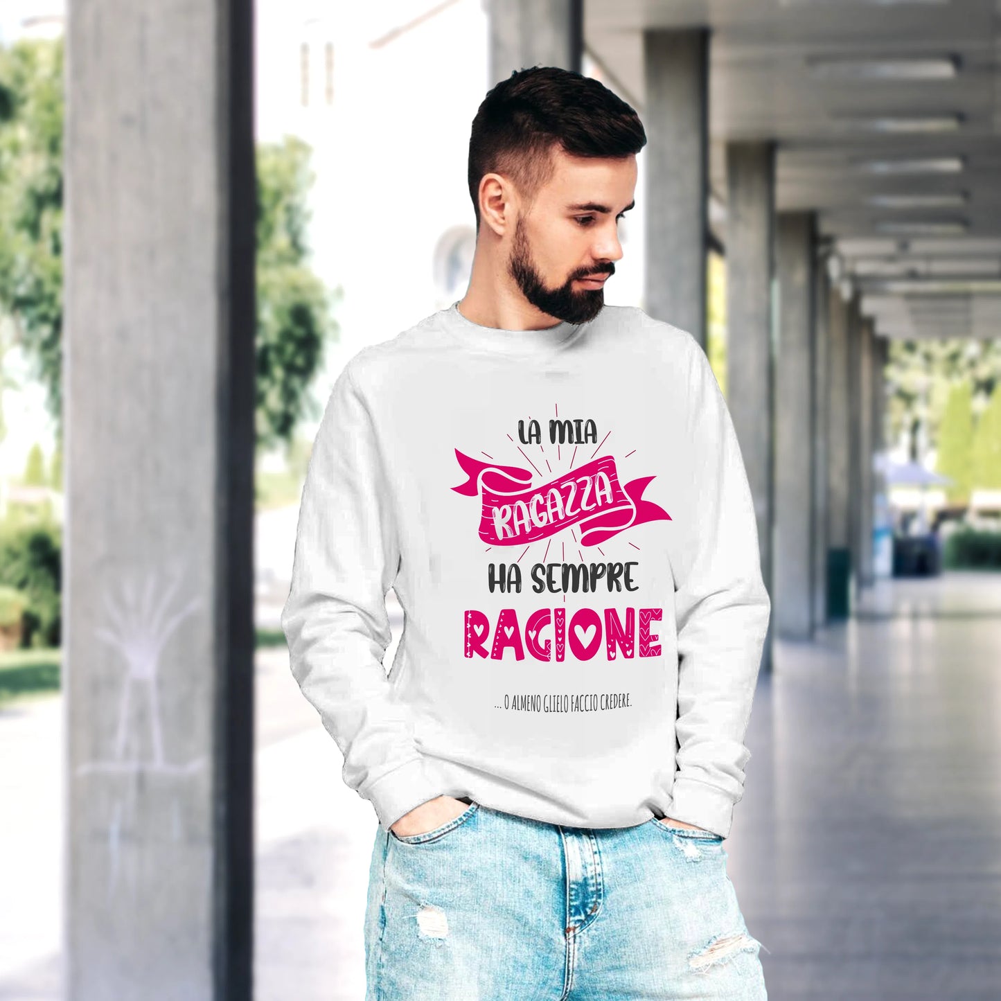 CUC GIROCOLLO SAN VALENTINO LA MIA RAGAZZA HA SEMPRE RAGIONE - Unisex #chooseurcolor