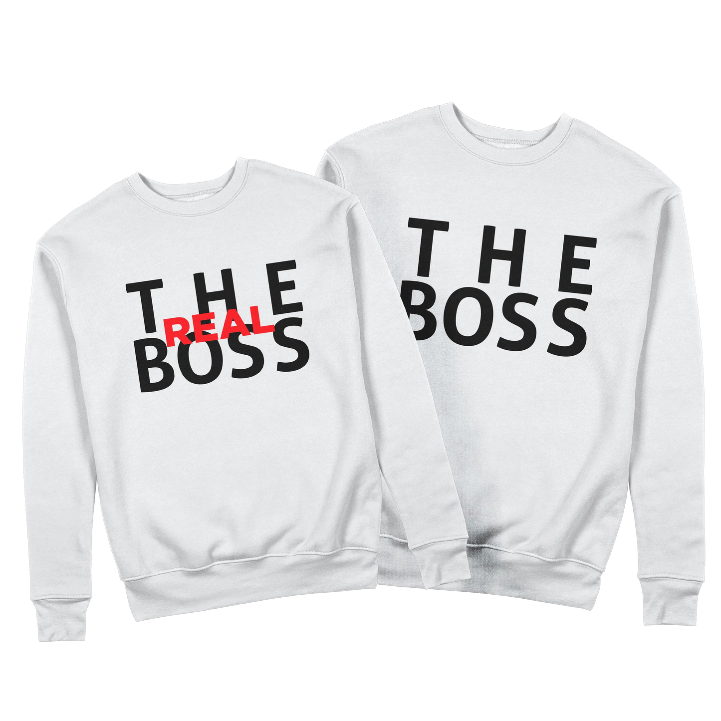 CUC GIROCOLLO SAN VALENTINO THE BOSS - THE REAL BOSS - REGALO PER COPPIA - UNISEX #chooseurcolor