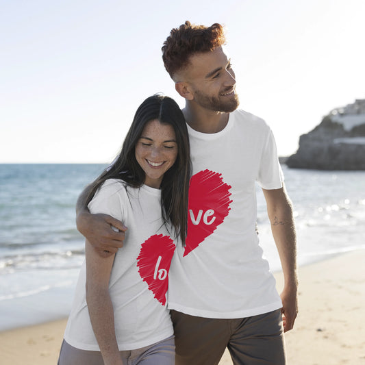 CUC T-SHIRT SAN VALENTINO LOVE - REGALO PER COPPIA -  #chooseurcolor