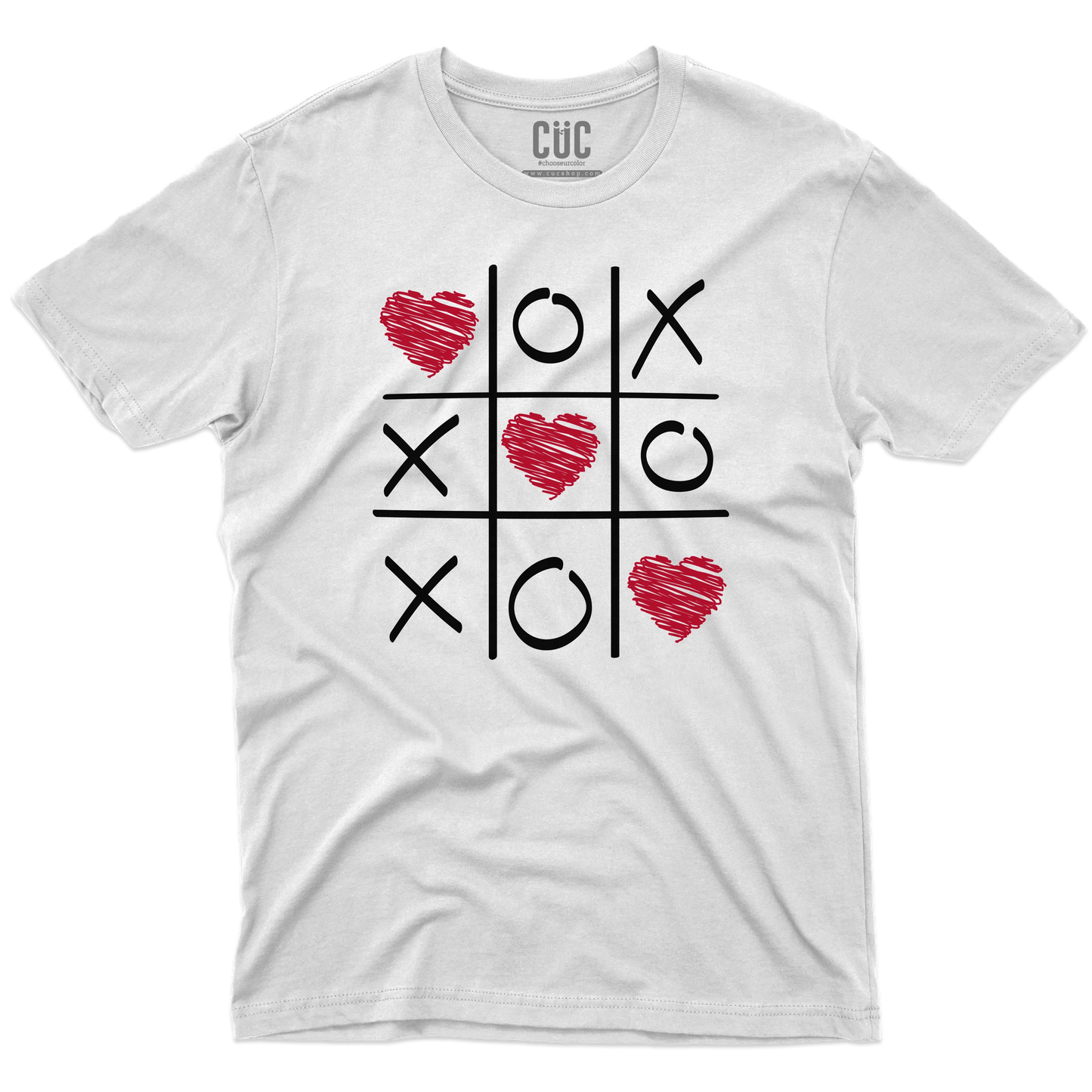 CUC T-SHIRT SAN VALENTINO LOVELY TRIS - #chooseurcolor