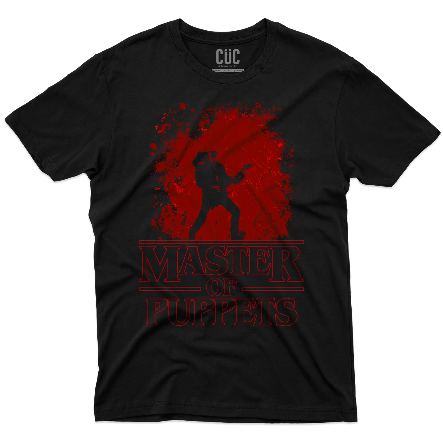 CUC T-SHIRT FILM E SERIE MANIA - EDDIE MASTER OF PUPPETS - STRANGER - SERIE TV #chooseurcolor