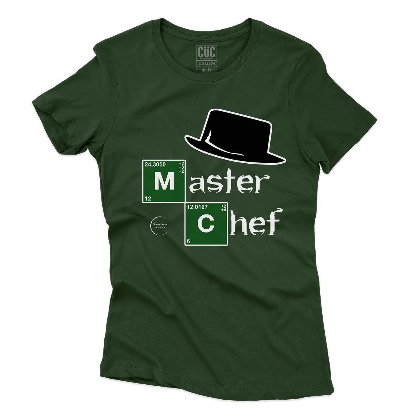 CUC T-SHIRT FILM E SERIE MANIA - MASTER CHEF - BREAKING - SERIE TV #chooseurcolor