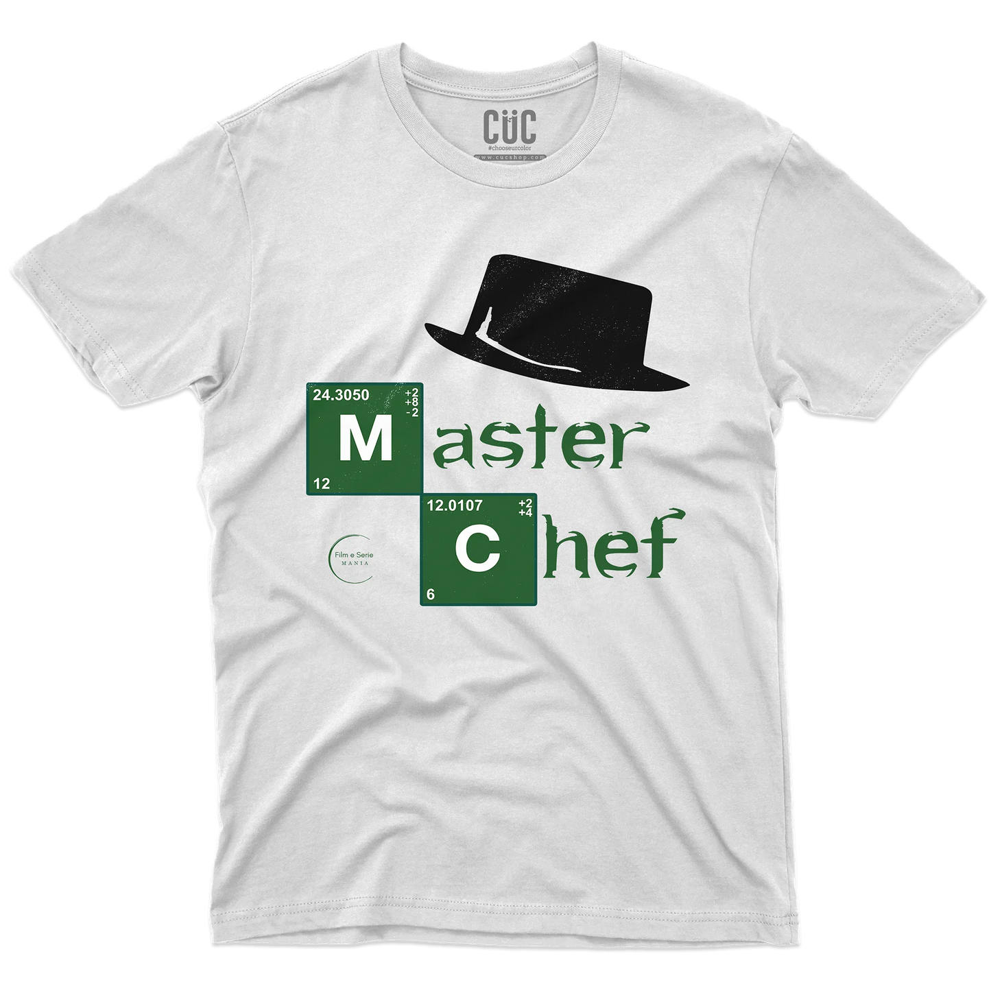 CUC T-SHIRT FILM E SERIE MANIA - MASTER CHEF - BREAKING - SERIE TV #chooseurcolor