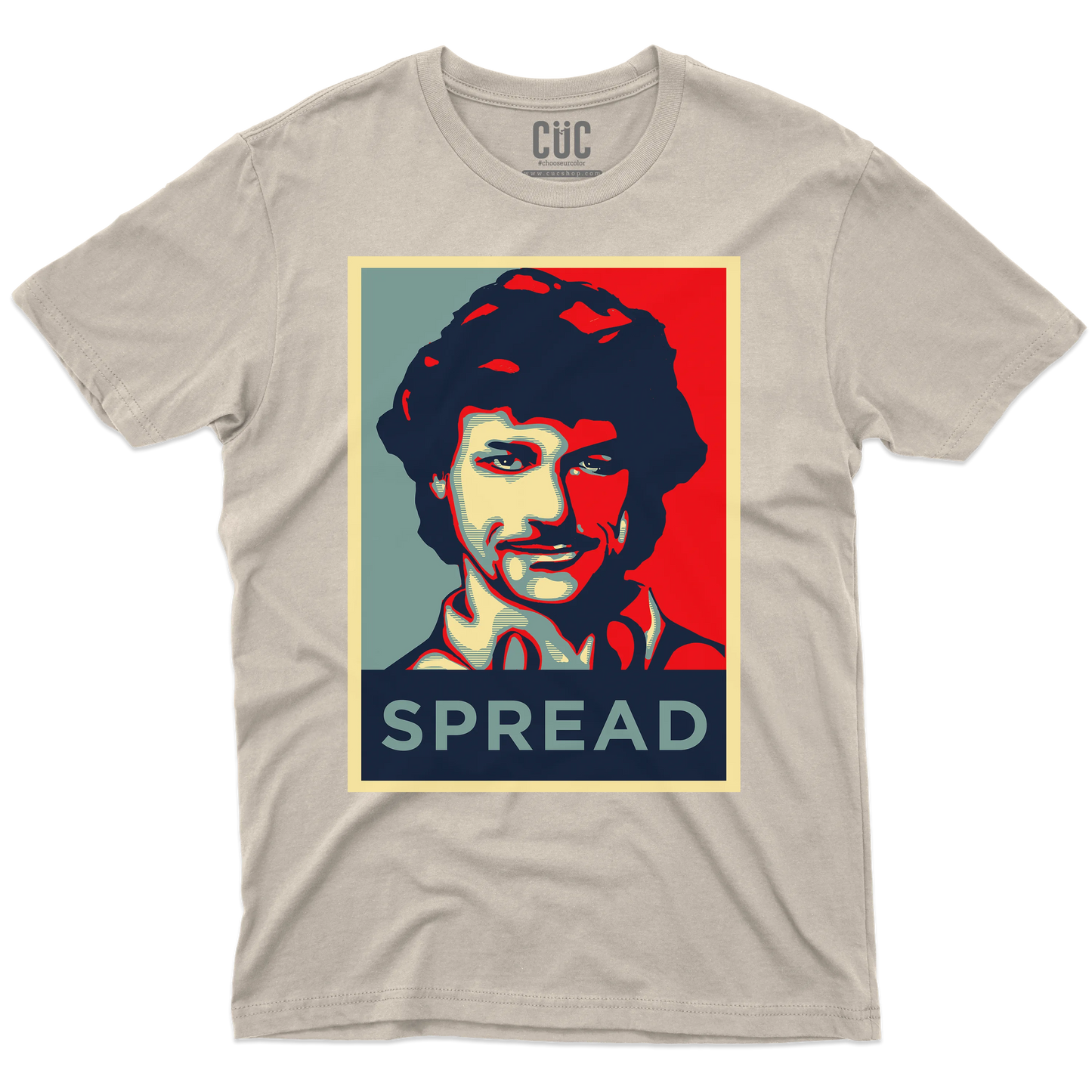 CUC T-SHIRT ALBERTO ANGELA SPREAD - PERSONAGGI FAMOSI #chooseurcolor