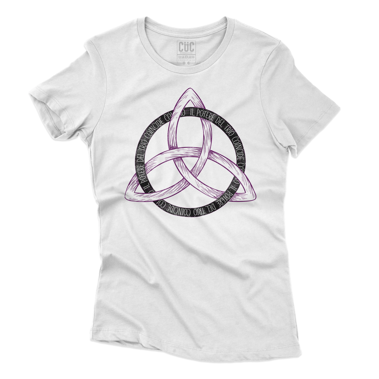 CUC T-SHIRT IL POTERE DEL TRIO - STREGHE - CHARMED - SERIE TV #chooseurcolor