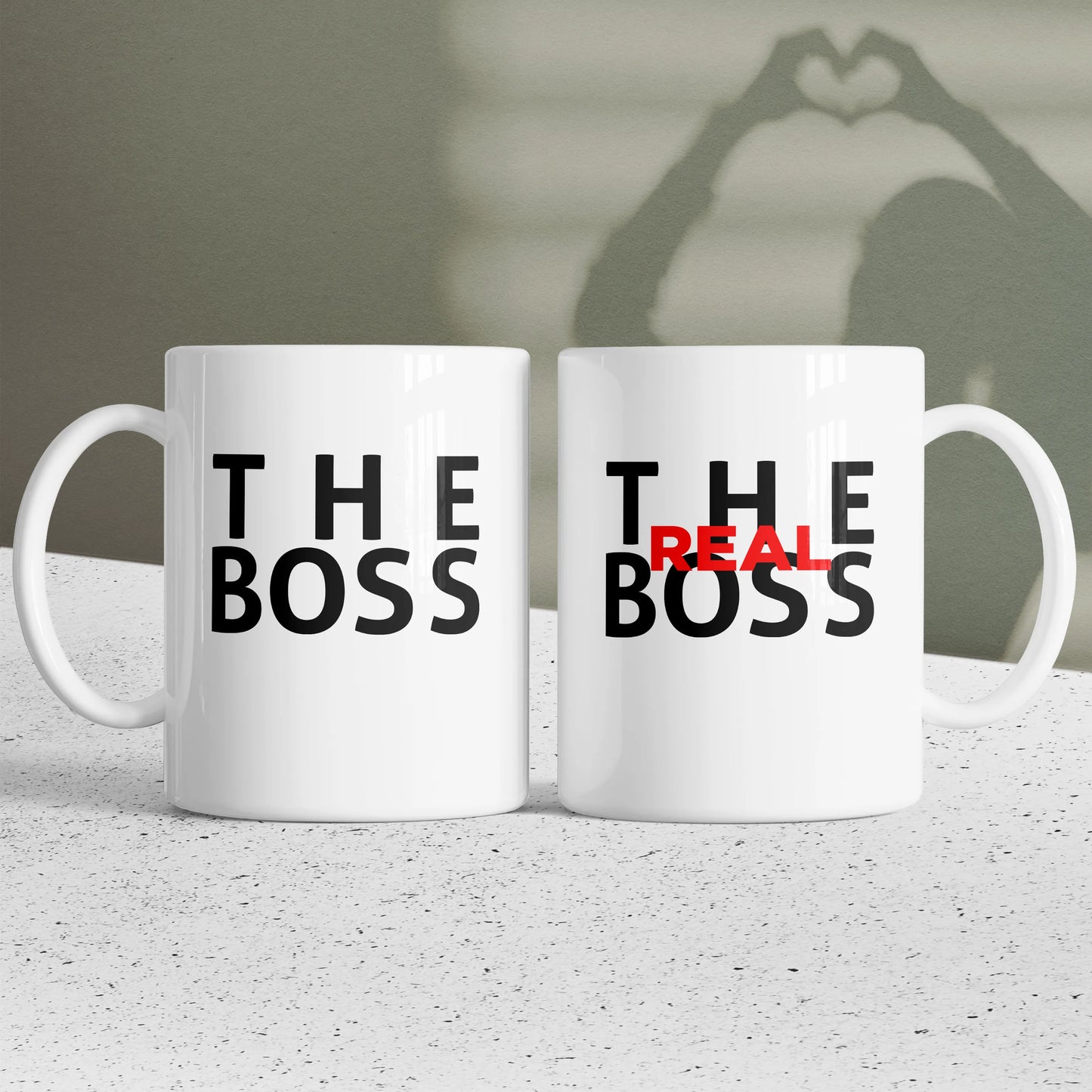 CUC TAZZA SAN VALENTINO THE BOSS - THE REAL BOSS - REGALO PER COPPIA -  #chooseurcolor