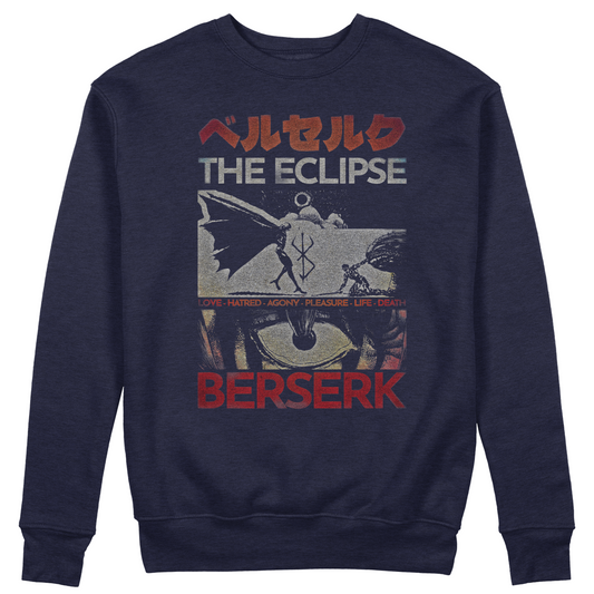 Felpa Girocollo CUC T-Shirt THE ECLIPSE - Kentaro Miura - berserk - anime - manga #chooseurcolor