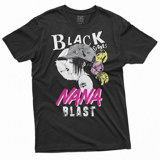 T-Shirt THE BLACK STONE NANA - Manga cult - Anime - blast #chooseurcolor