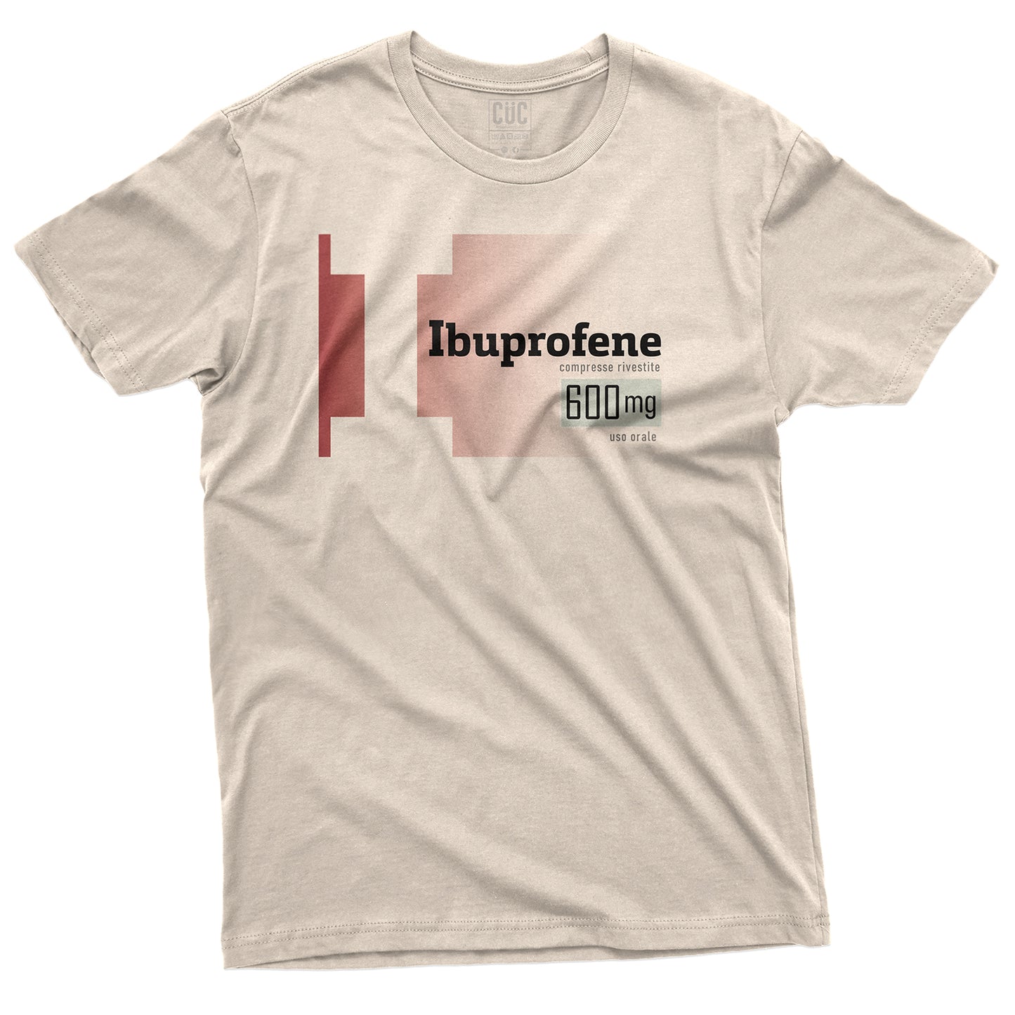 CUC T-Shirt IBUPROFENE 600 - Divertente - Farmaci generici  #chooseurcolor