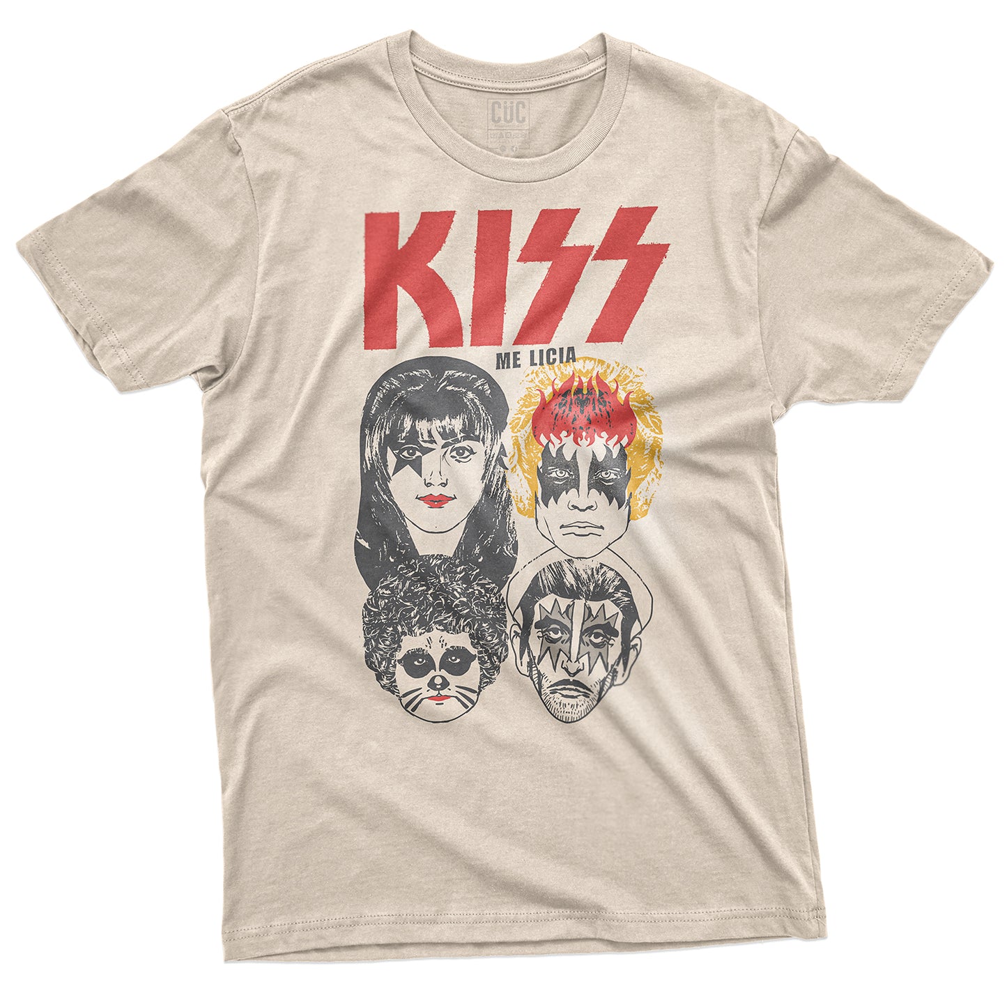 CUC T-Shirt KISS ME LICIA POKER - Anni 80 Crossover - Divertente #chooseurcolor