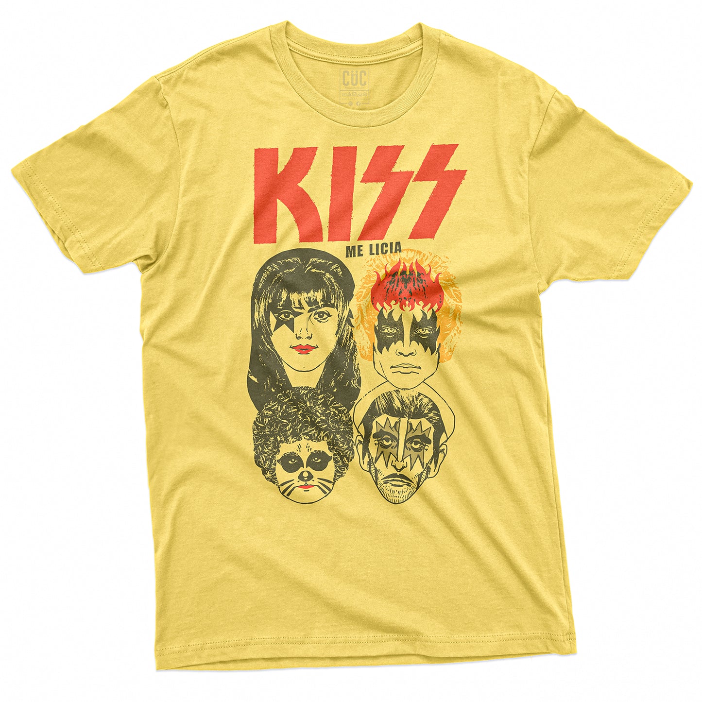 CUC T-Shirt KISS ME LICIA POKER - Anni 80 Crossover - Divertente #chooseurcolor