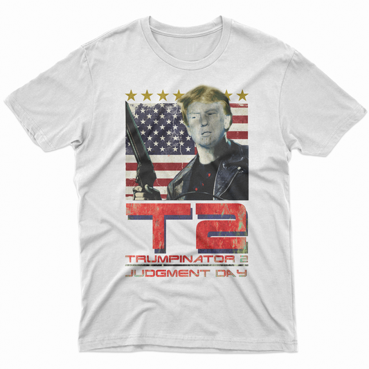 CUC T-Shirt TRUMP(INATOR) - mesh up politica terminator - T2 #chooseurcolor