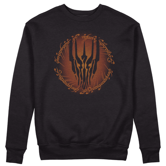 Felpa Girocollo LORD SAURON - lotr - anelli #chooseurcolor