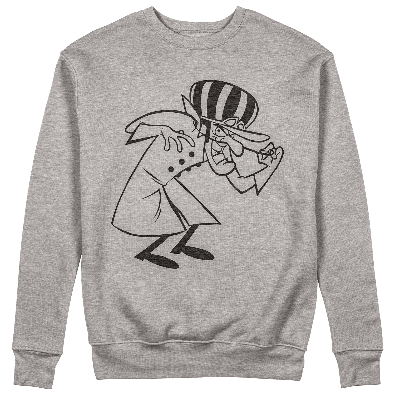 CUC Felpa Girocollo - DICK DASTARDLY - CARTOON-  Unisex #chooseurcolor - CUC chooseurcolor