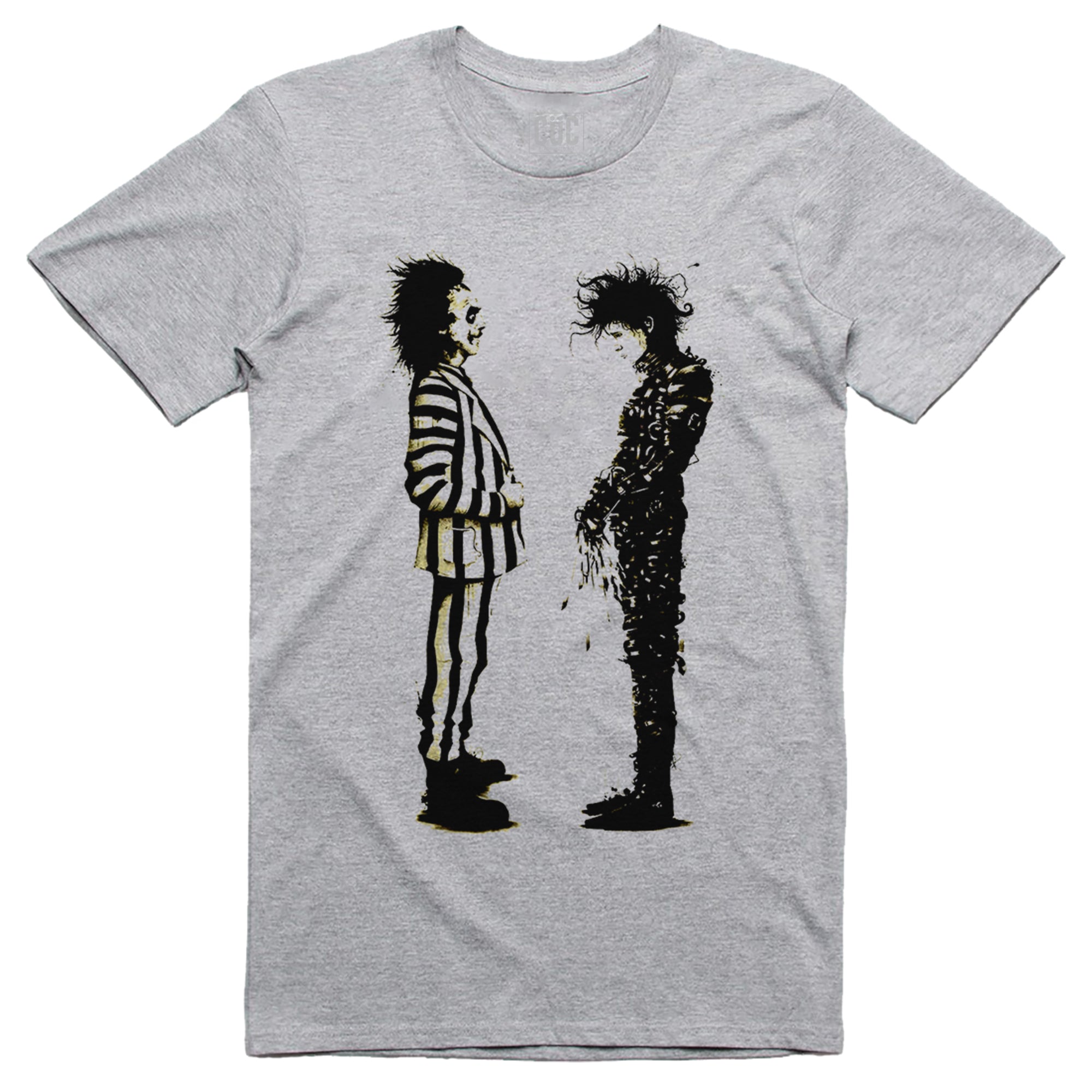 T Shirt Tim Burton Sons Beetlejuice Edward Mani di Forbice chooseurcolor