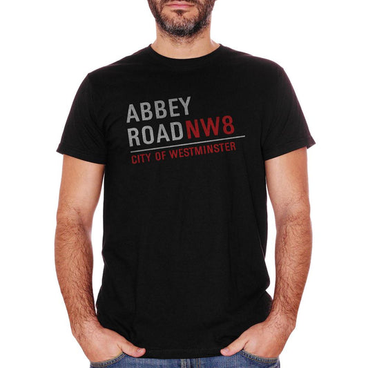 White T-Shirt Abbey Road Beatles - MUSIC Choose ur color CucShop