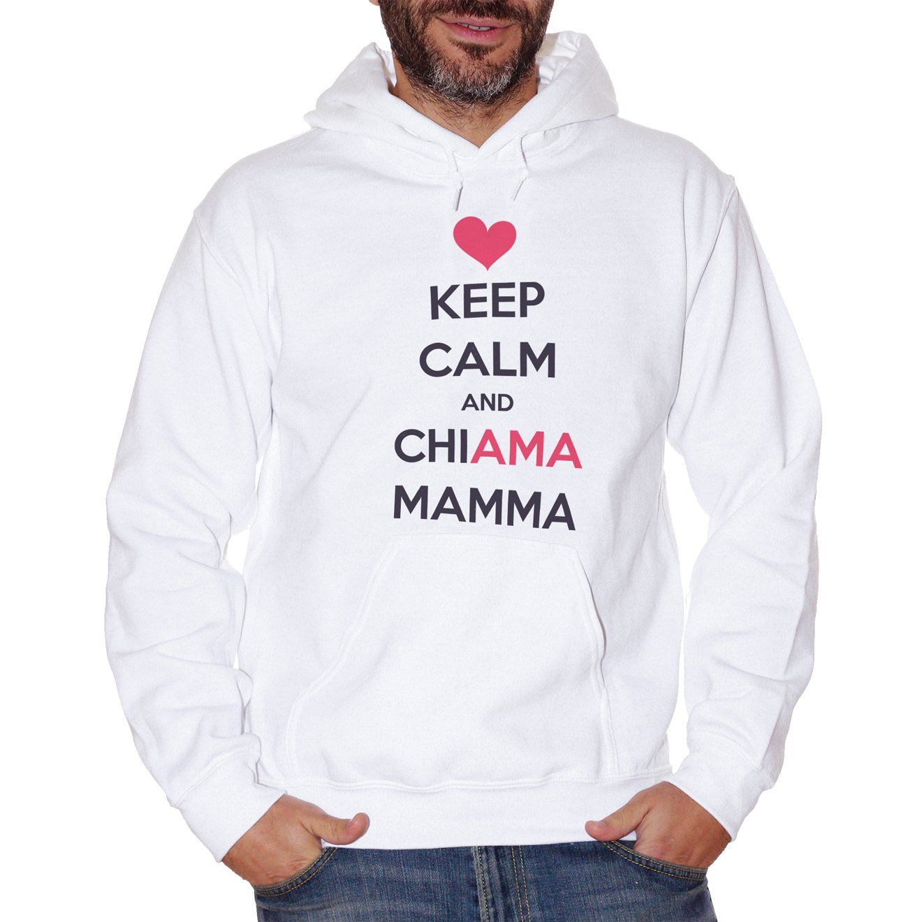 Lavender Felpa Festa Della Mamma Keep Calm Love - DIVERTENTE Choose ur color CucShop